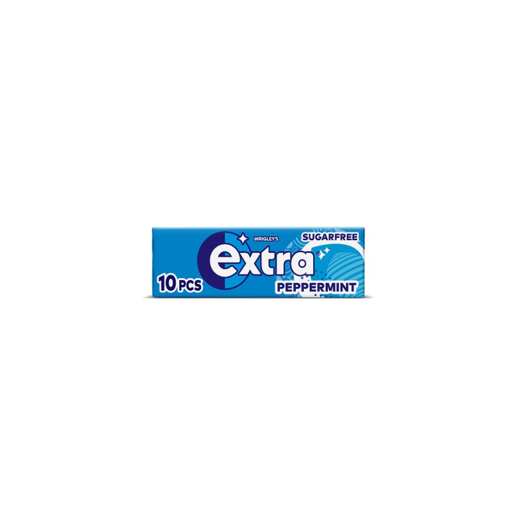 Extra Peppermint Sugarfree Chewing Gum 10 Pieces