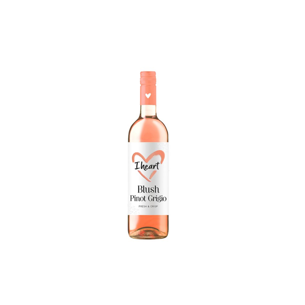 I Heart Blush Pinot Grigio 75cl