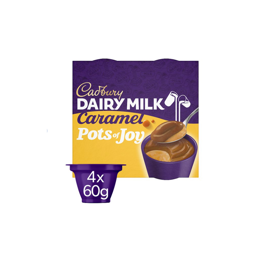 Cadbury Dairy Milk Pots of Joy Caramel Chocolate Dessert