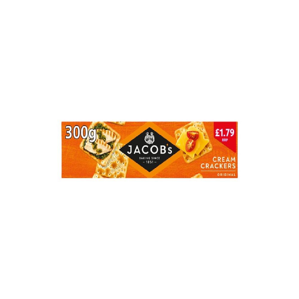 Jacob's Cream Crackers 300g