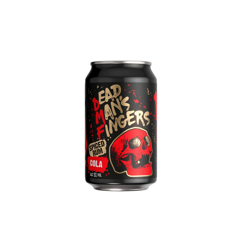 Dead Man's Fingers Spiced Rum & Cola 5% 330ml