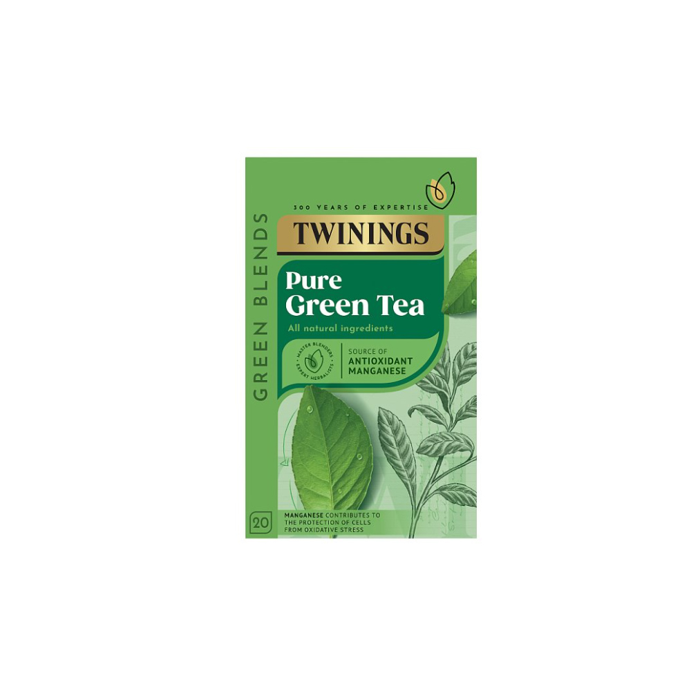 Twinings Pure Green Tea 20 Tea Bags 50g