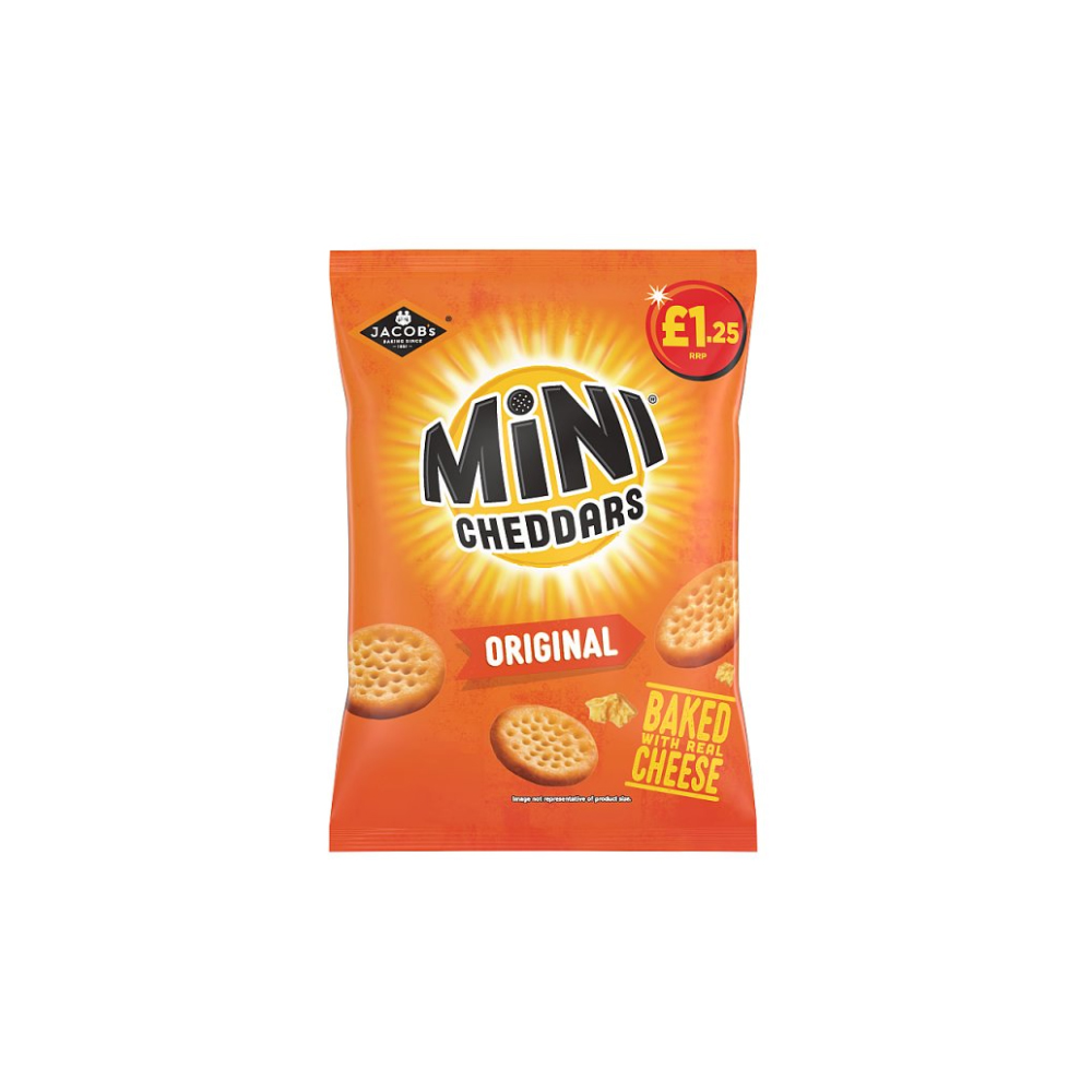 Jacob's Mini Cheddars Original 90g