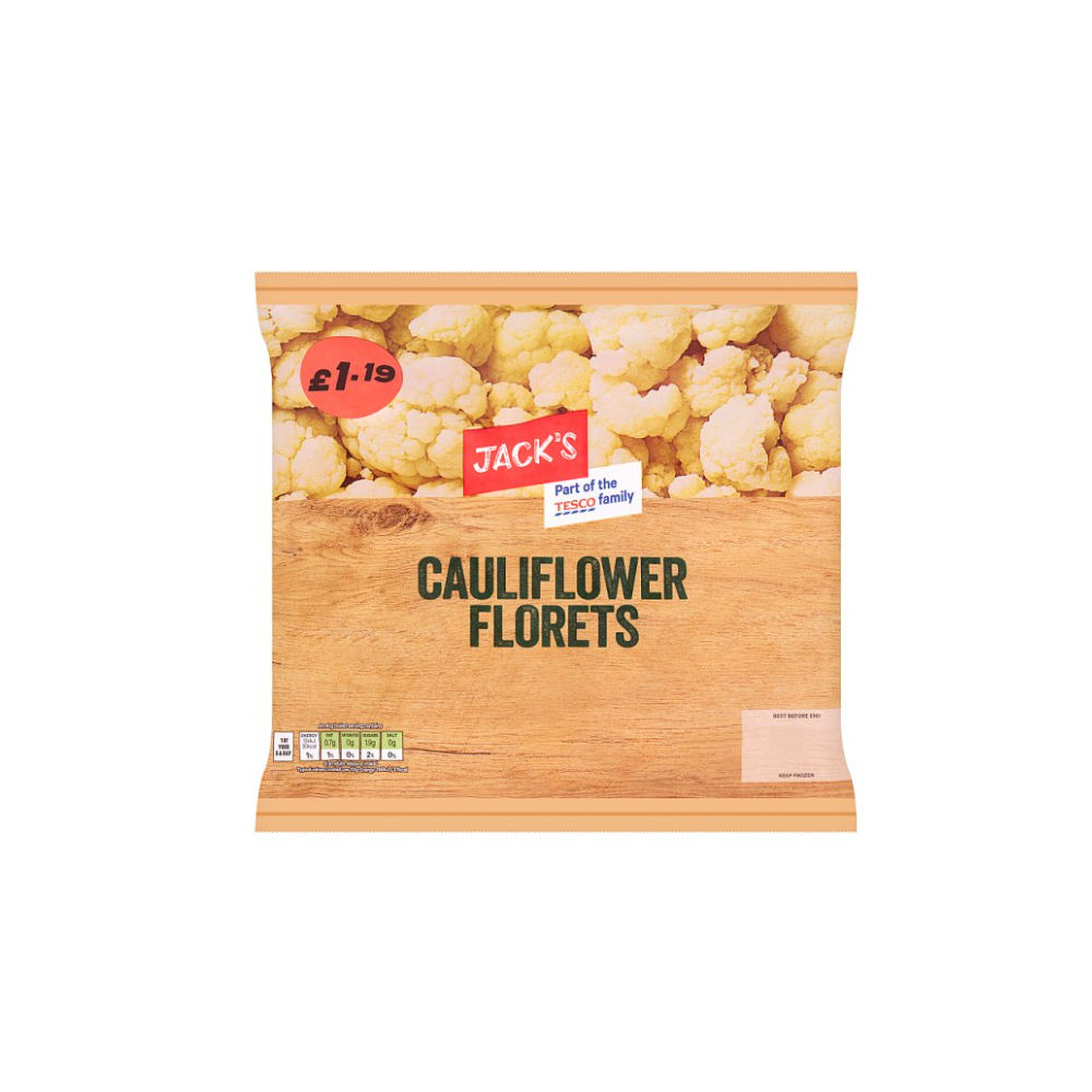 Jack's Cauliflower Florets 500g
