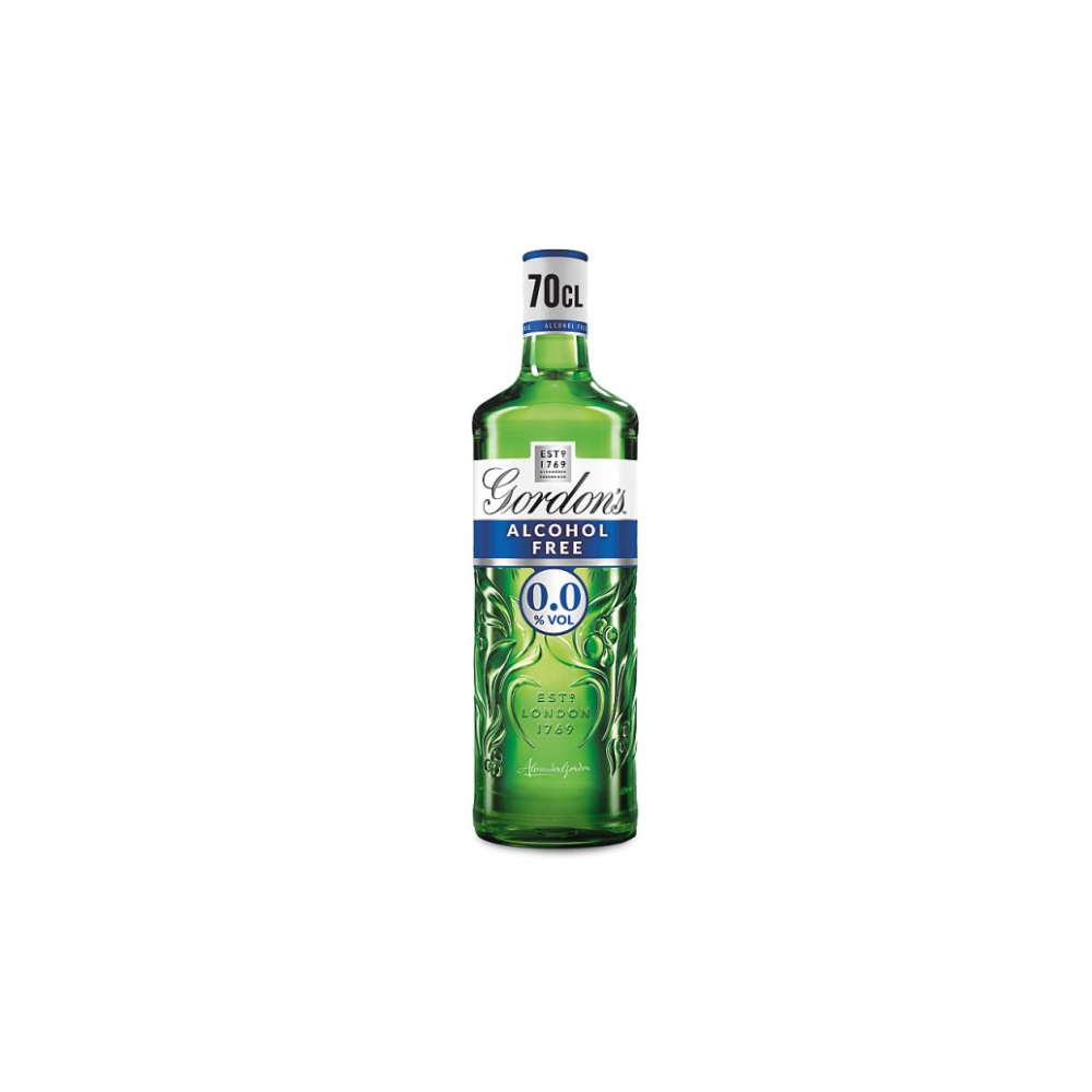 Gordon's Alcohol Free Spirit with Distilled Botanicals 0% vol 70cl Bottle