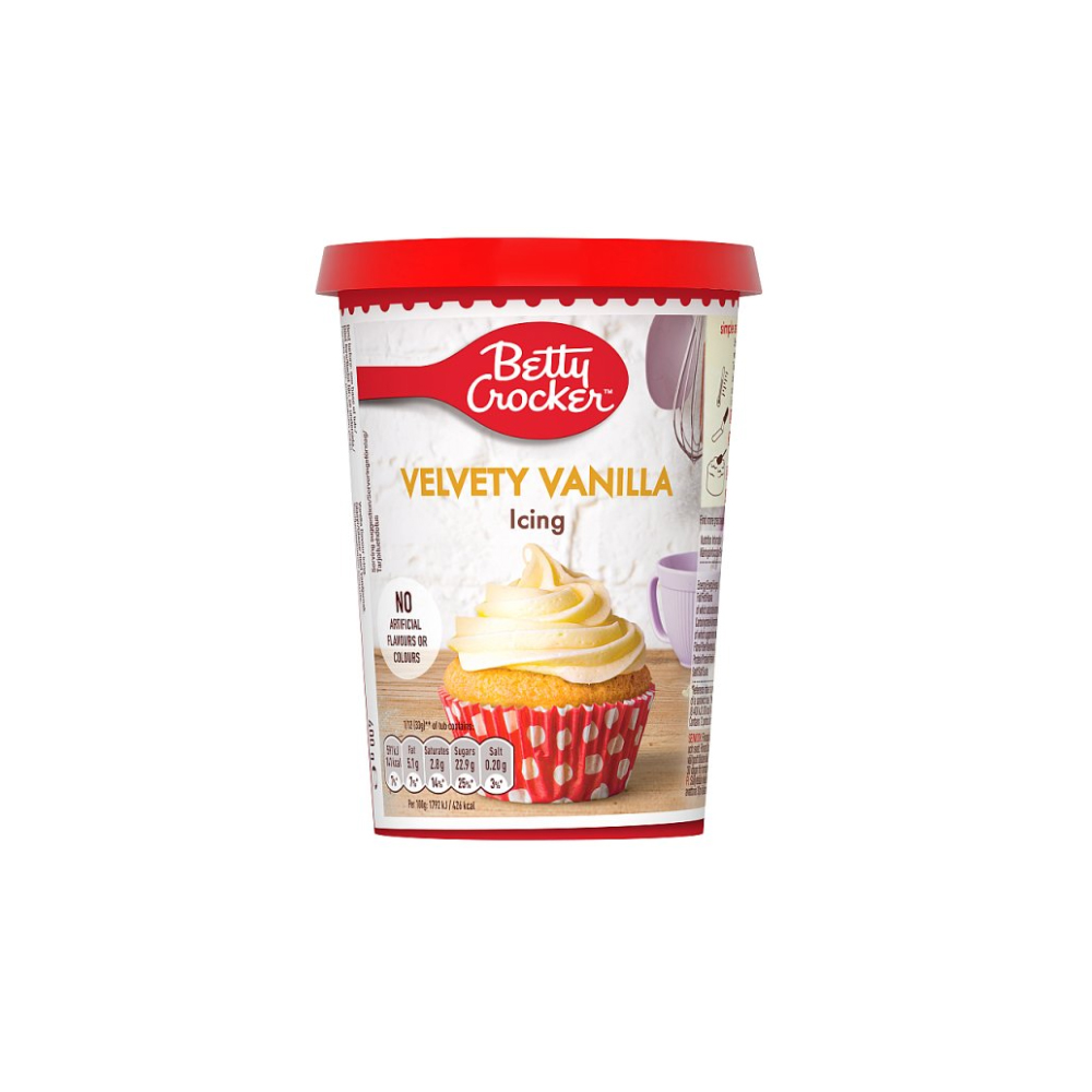 Betty Crocker Velvety Vanilla Icing 400g