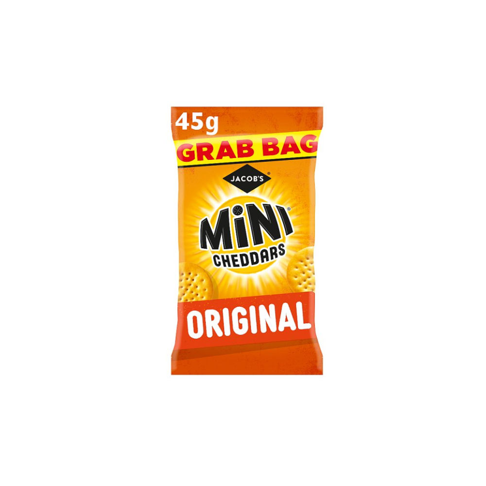 Jacob's Mini Cheddars Original Snacks 45g