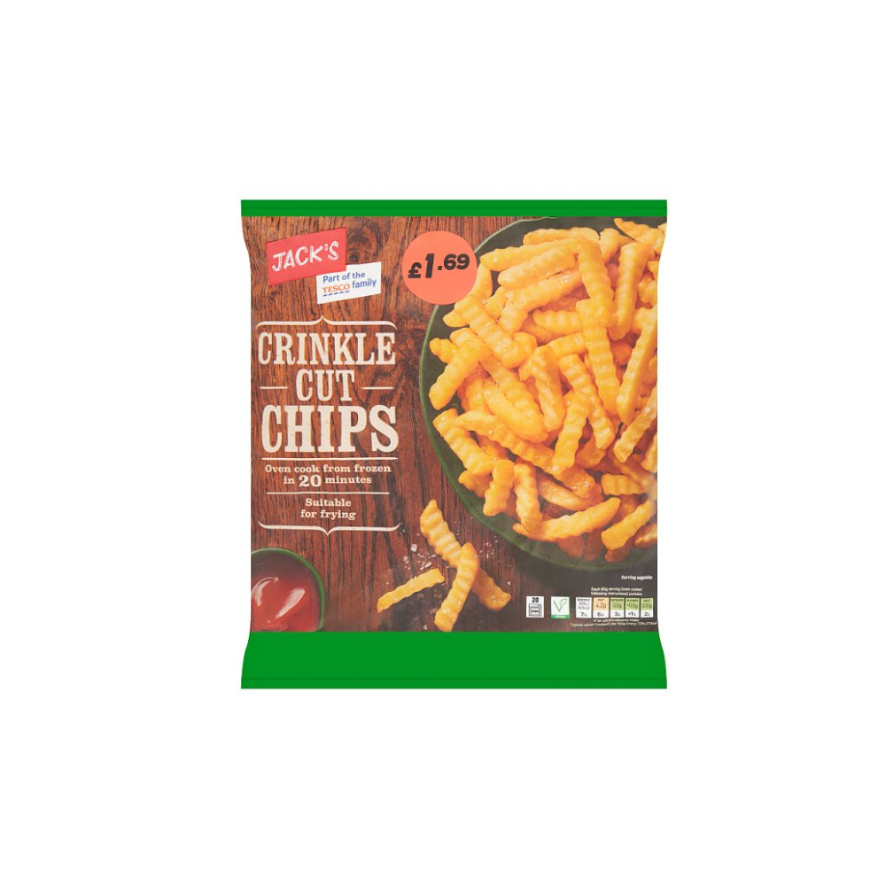 Jack's Crinkle Cut Chips 750g