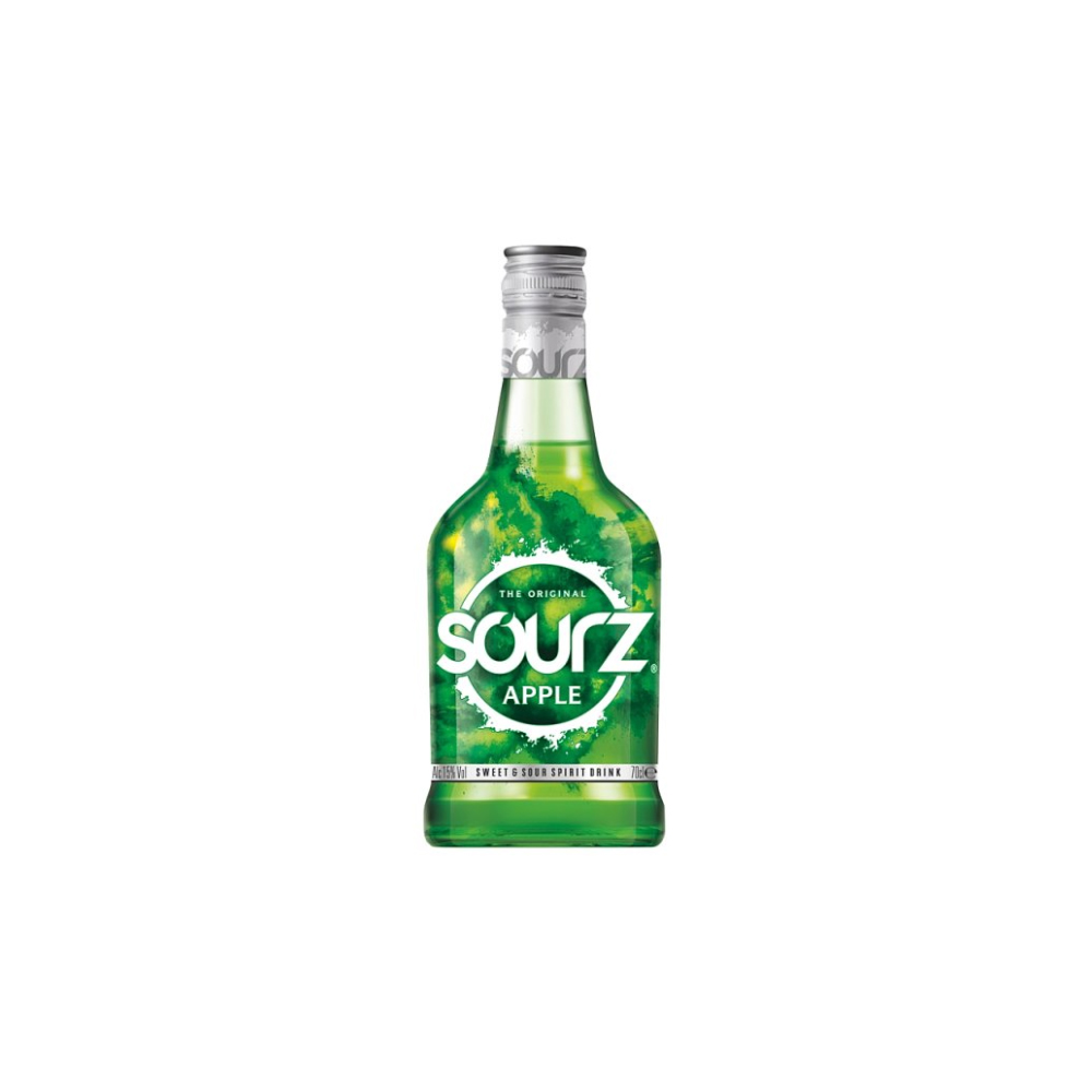 Sourz Apple Sweet & Sour Spirit Drink 70cl