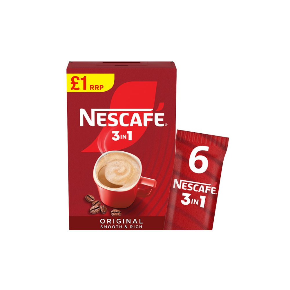 Nescafé 3 in 1 Original 6 x 16g (96g)