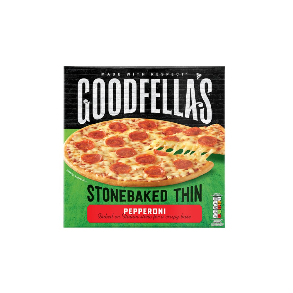Goodfella's Stonebaked Thin Pepperoni Pizza 332g
