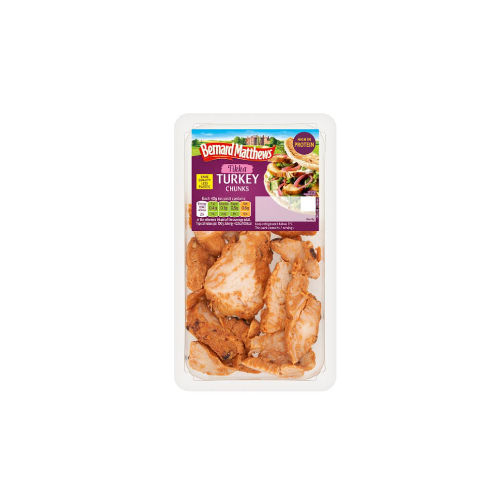 Bernard Matthews Tikka Turkey Chunks 80g