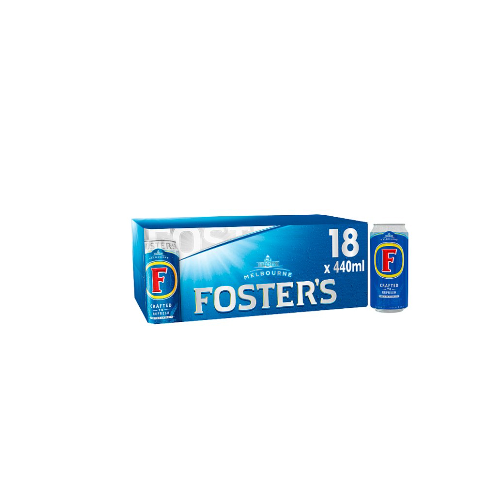 Foster's Lager Beer Can 18x440ml