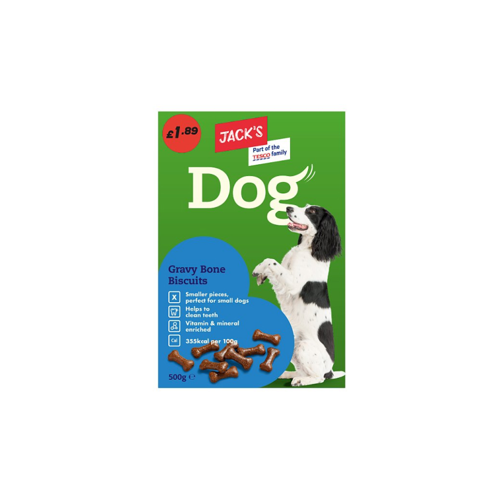 Jack's Dog Gravy Bone Biscuits 500g