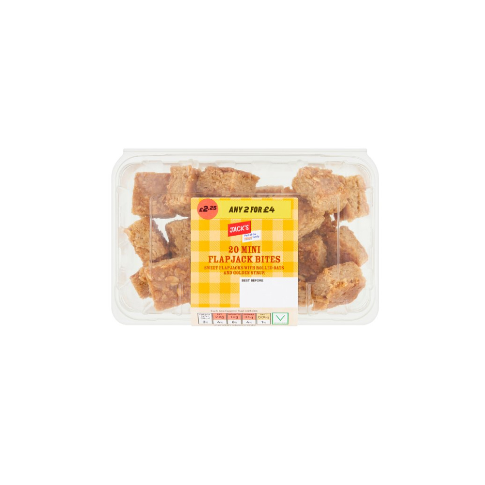 Jack's 20 Mini Flapjack Bites