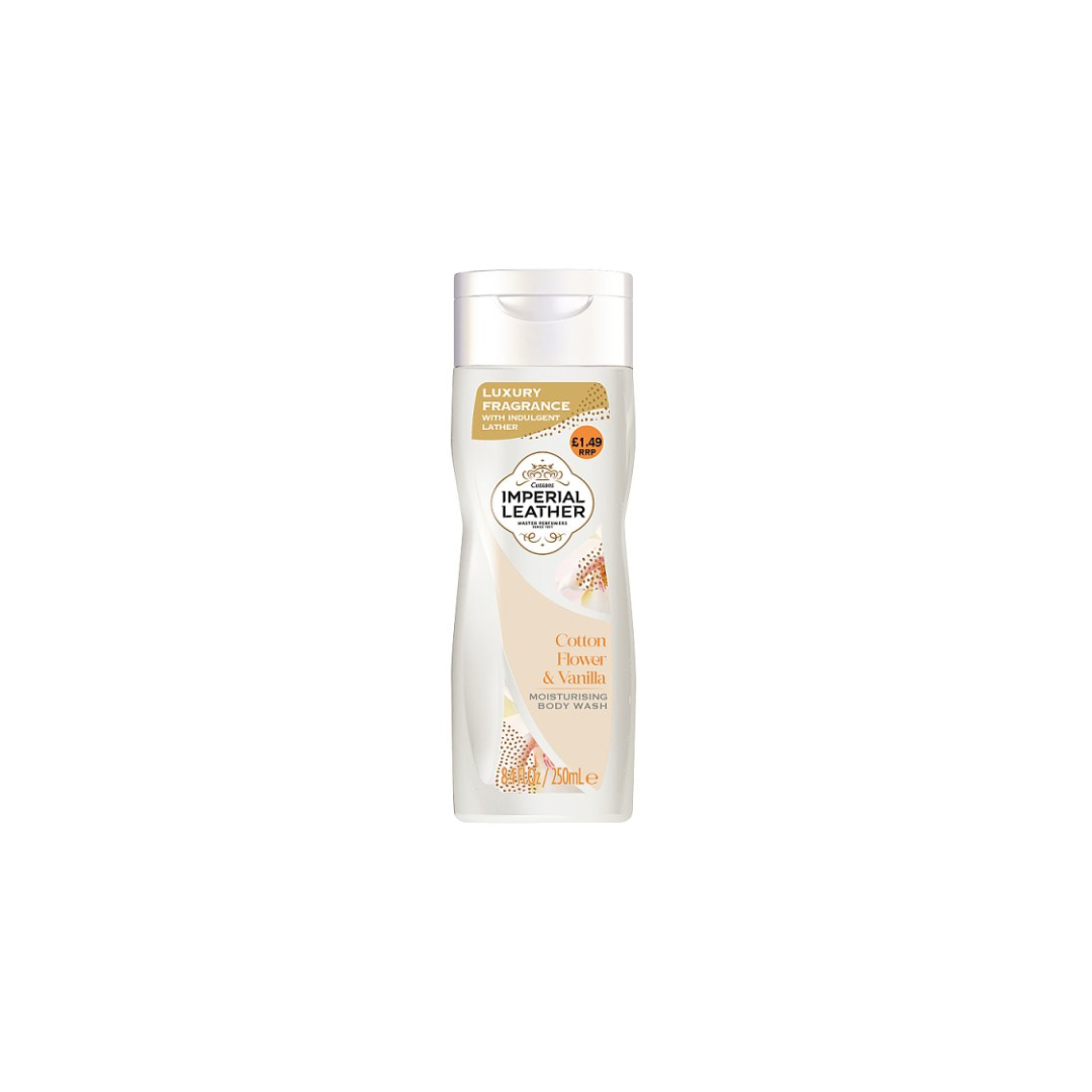 Imperial Leather Cotton Flowers & Vanilla Moisturising Body Wash 250ml