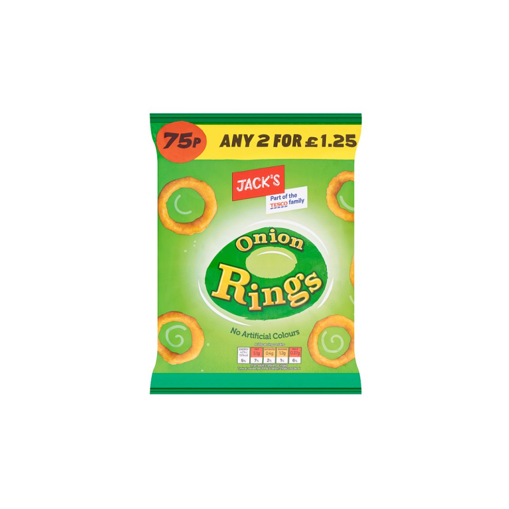 Jack's Onion Rings 60g