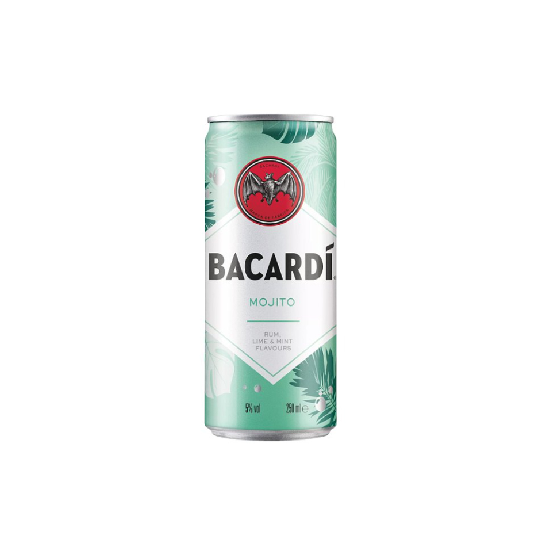 BACARDÍ Mojito Premix Rum Cocktail, 25cl