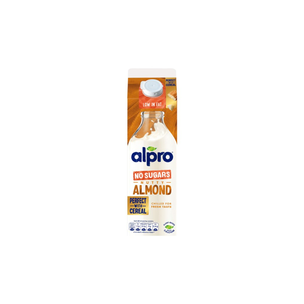 Alpro No Sugars Nutty Almond 1L
