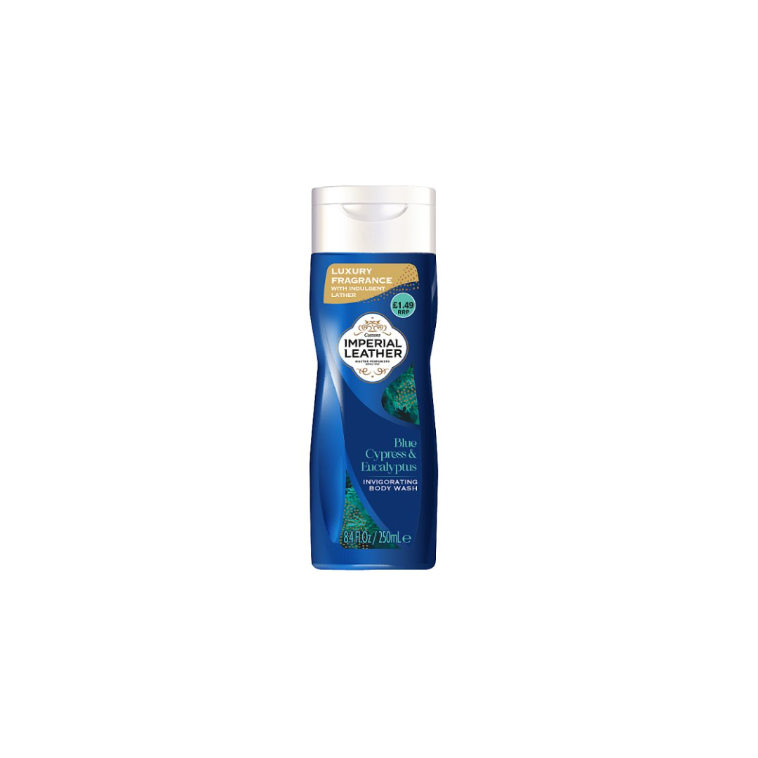 Imperial Leather Blue Cypress & Eucalyptus Invigorating Body Wash 250ml