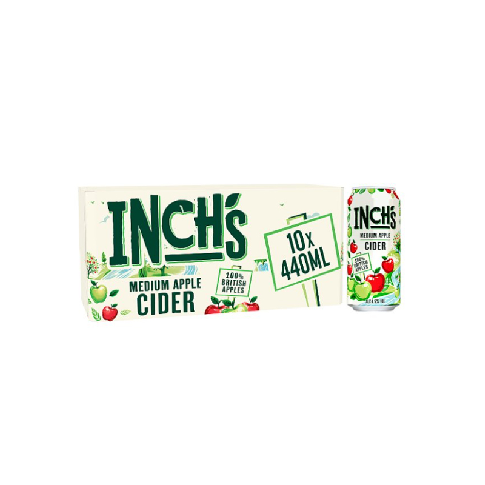 Inch's Medium Apple Cider Can 10x440ml