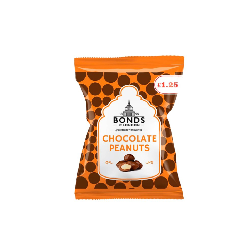 Bonds of London Chocolate Peanuts 75g
