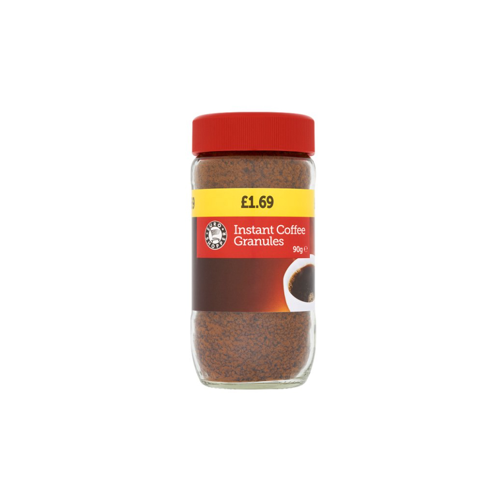 Euro Shopper Instant Coffee Granules 90g
