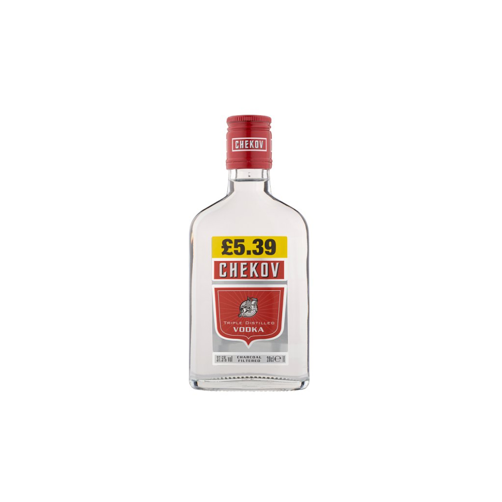 Chekov Triple Distilled Vodka 20cl