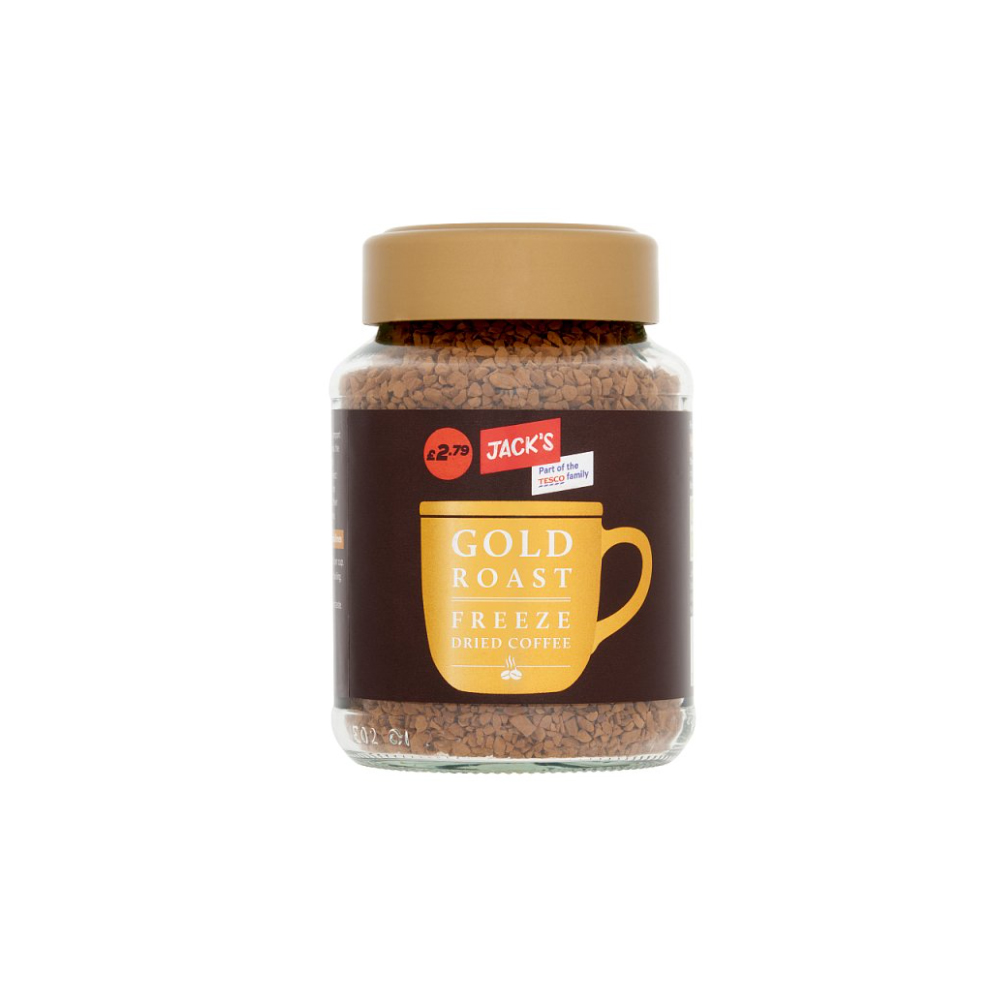 Jack's Gold Roast Freeze Dried Coffee 90g