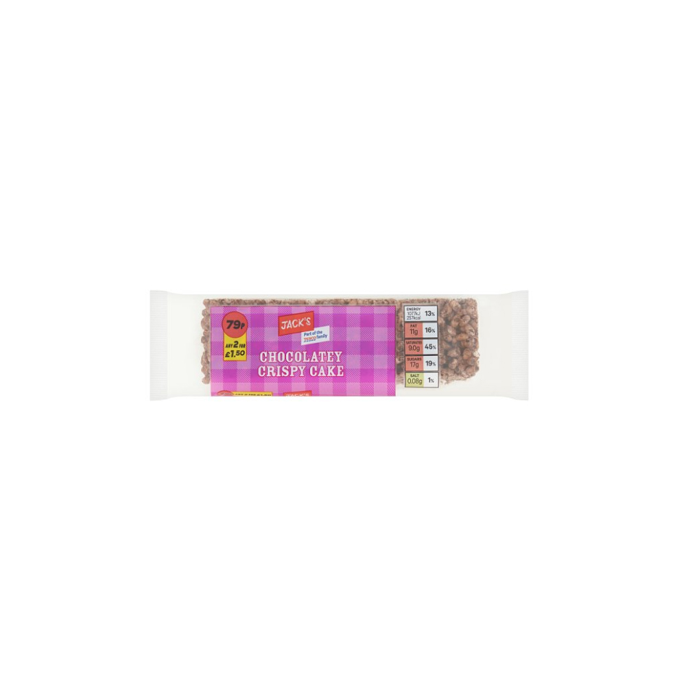 Jack's Chocolatey Crispy Cake 53g