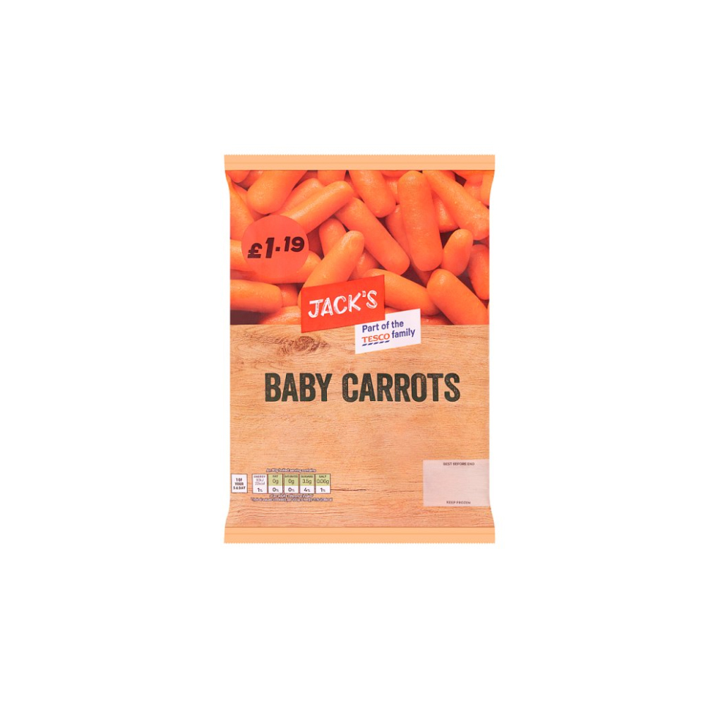 Jack's Baby Carrots 500g