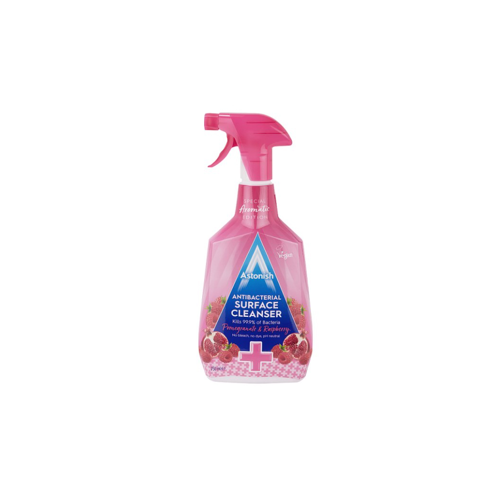 Astonish Antibacterial Surface Cleanser Pomegranate & Raspberry 750ml