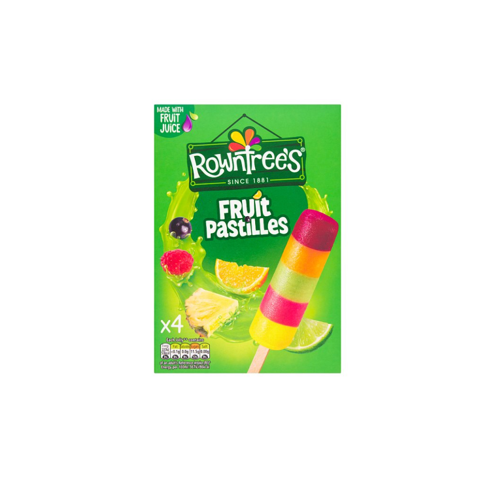 Rowntree's Fruit Pastilles 4 x 65ml (260ml)