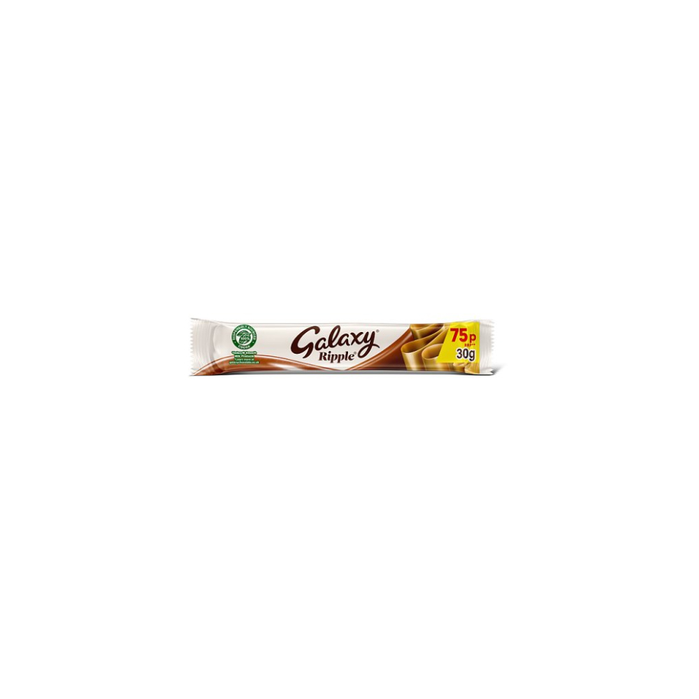 Galaxy Ripple Milk Chocolate Snack Bar 30g
