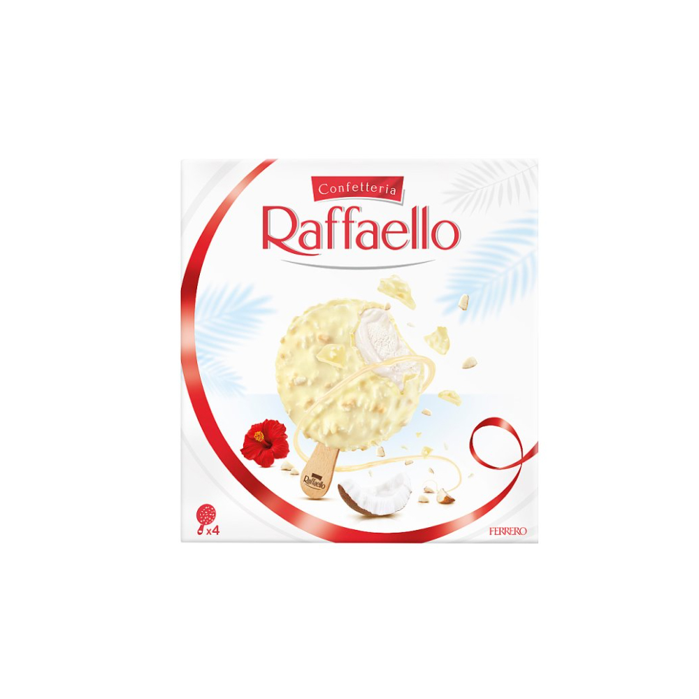 Raffaello Ice Cream 4 x 70ml