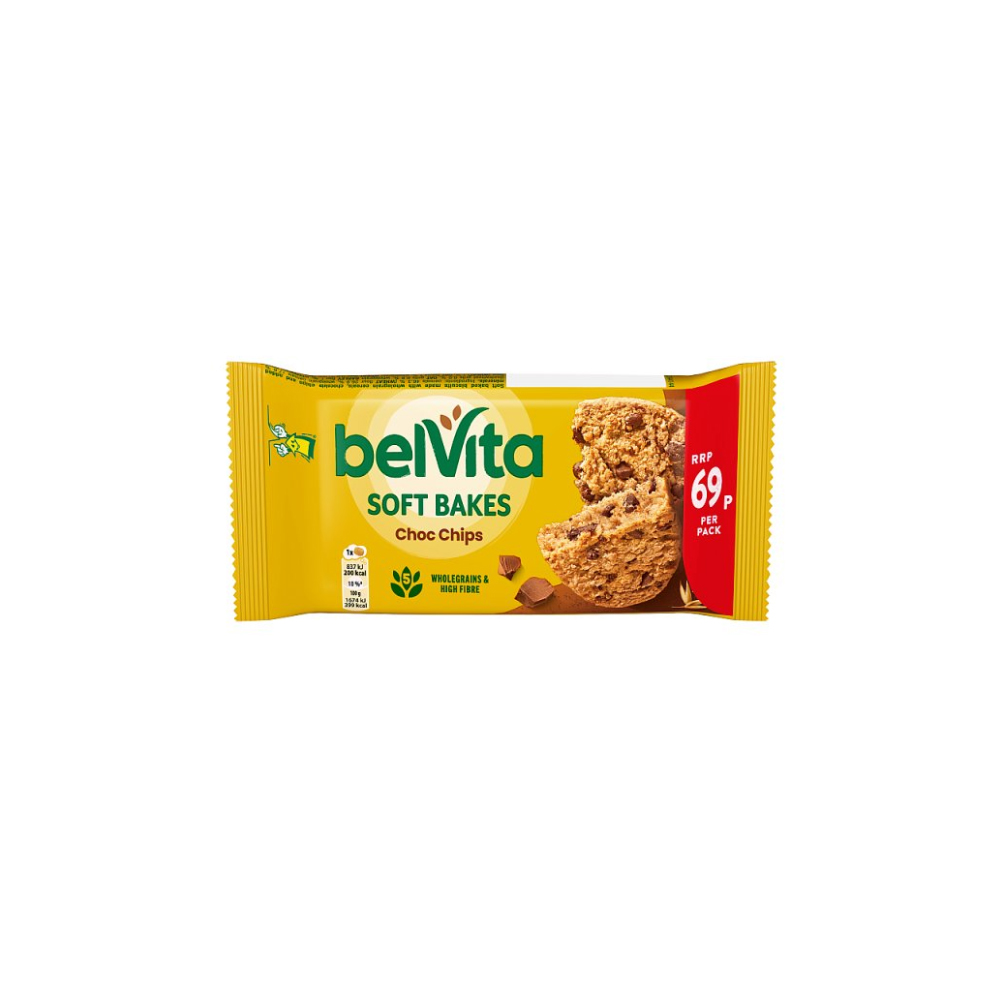 Belvita Soft Bakes Choc Chips 50g