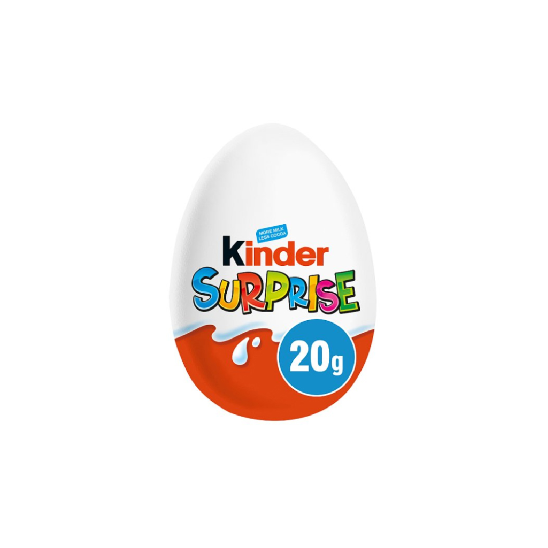 Kinder Surprise Milk Chocolate Egg With Toy 20g