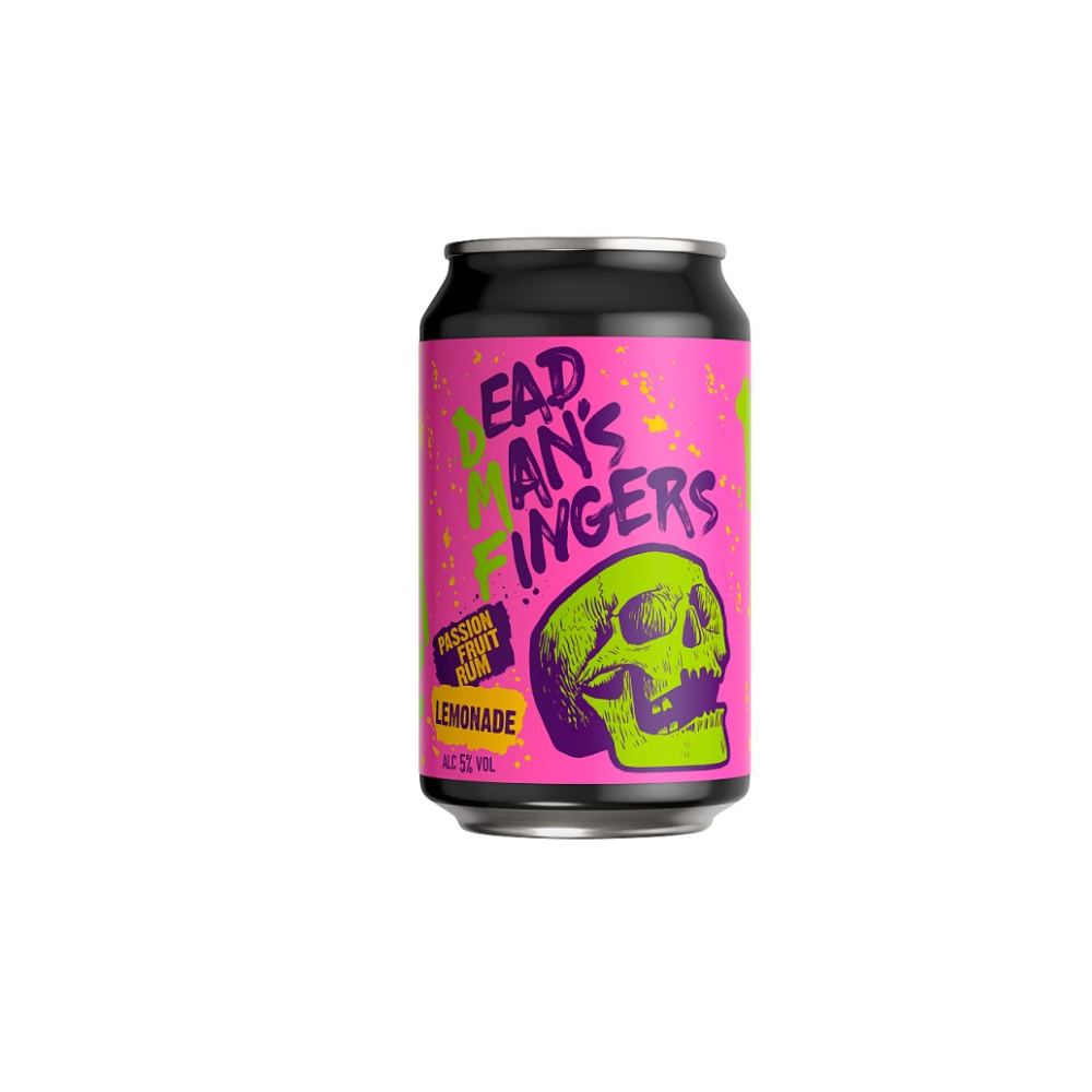 Dead Man's Fingers Passionfruit Rum & Lemonade 5% 330ml