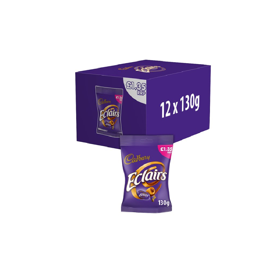 Cadbury Eclairs Chocolate Bag 130g