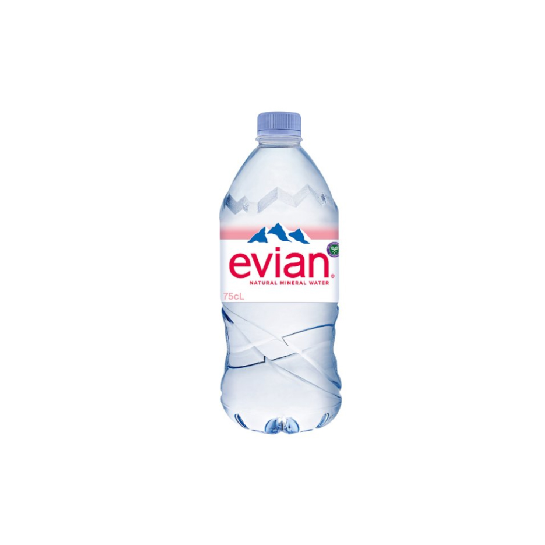 Evian Natural Mineral Water 75cl