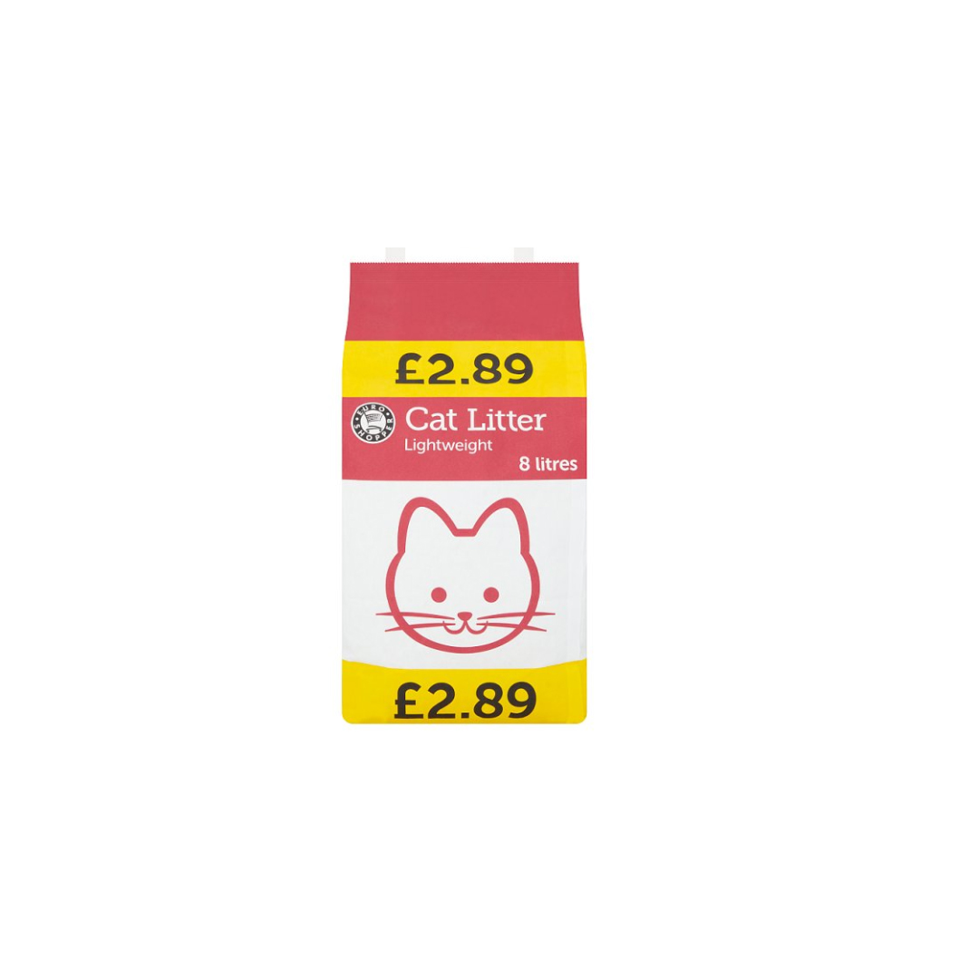 Euro Shopper Cat Litter Lightweight 8 Litres