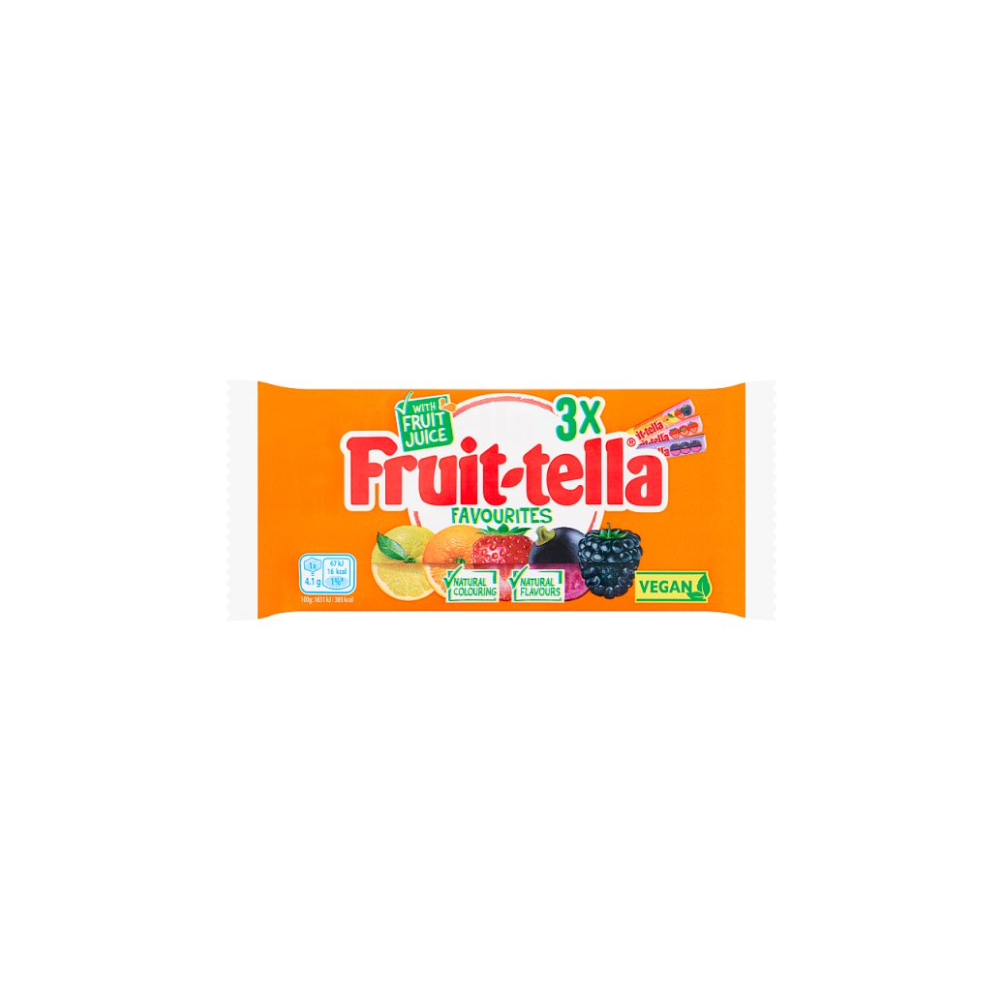 Fruit-tella Favourites 3 x 41g