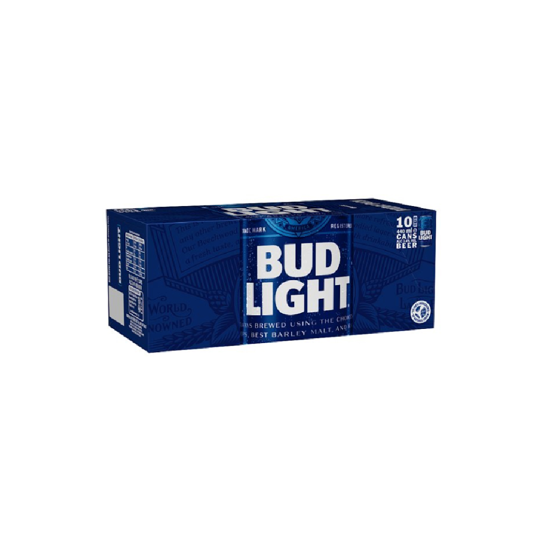 Bud Light Beer 10 x 440ml