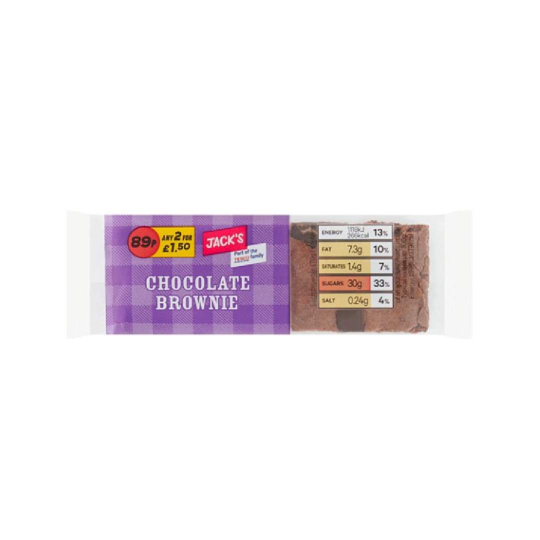 Jack's Chocolate Brownie 70g