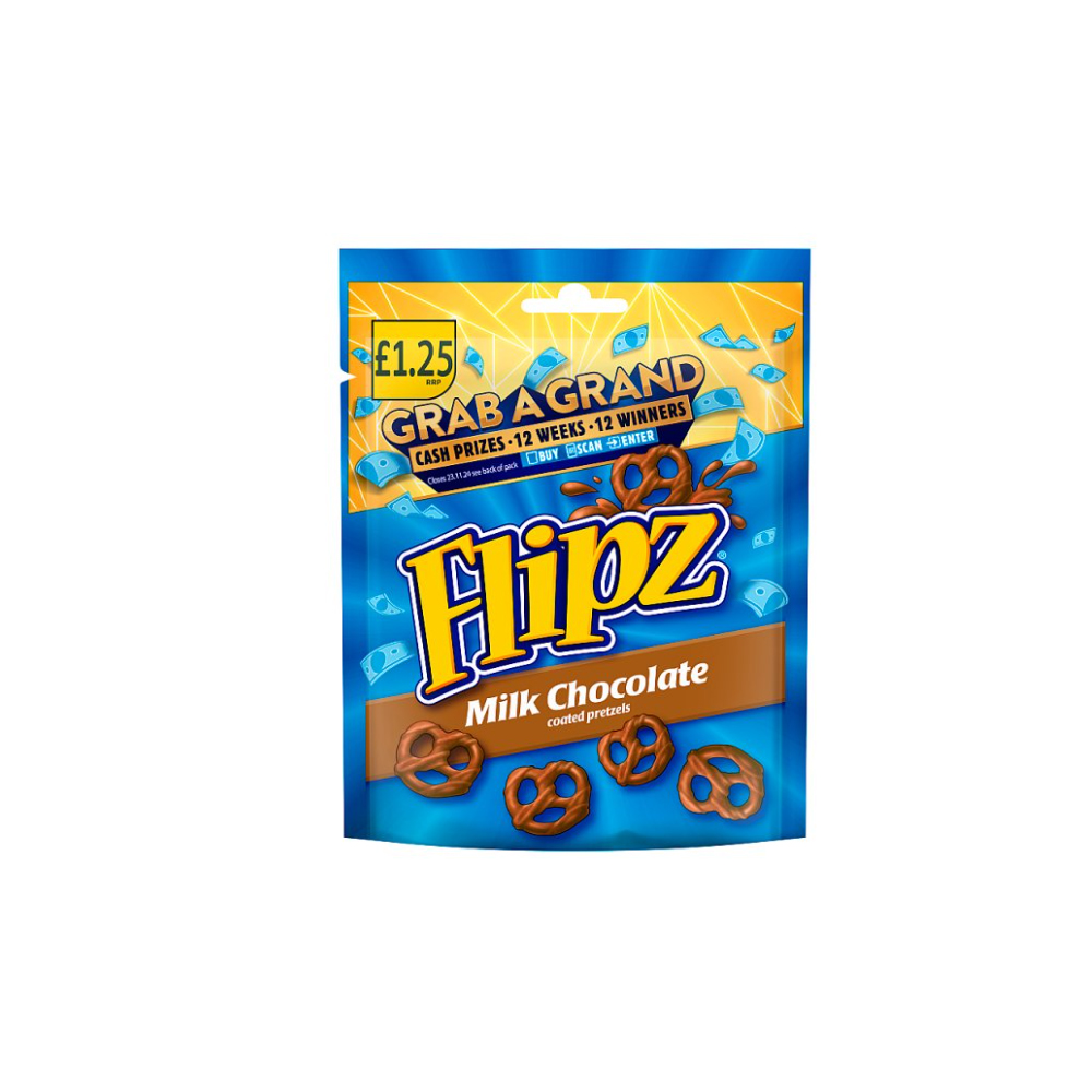 Flipz Milk Chocolate 12x80g
