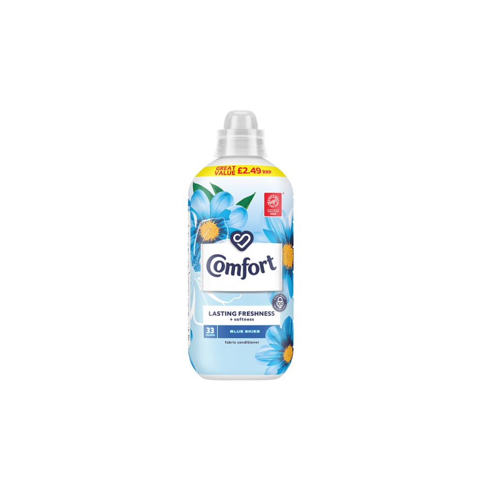 Comfort Fabric Conditioner Blue Skies 33 washes (990 ml)