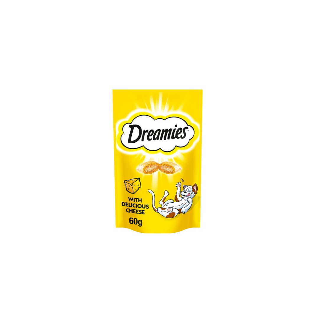 Dreamies Cat Treat Biscuits with Cheese 60g