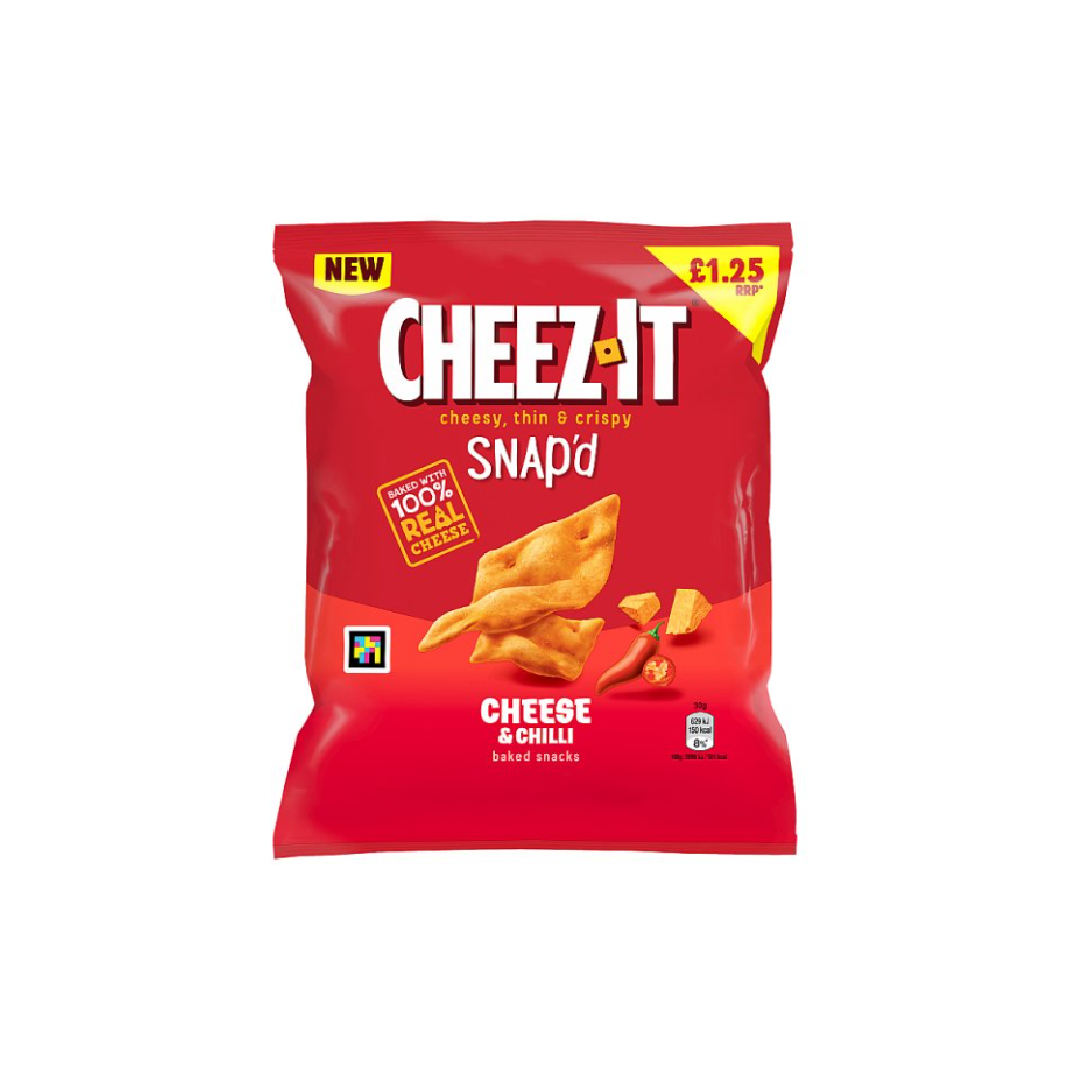 Cheez-It Cheese & Chilli Thin & Crispy Baked Snacks 65g