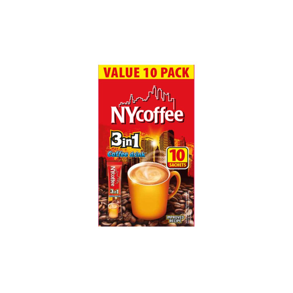 Nycoffee 3 in 1 Coffee Drink 10 x 14g (140g)