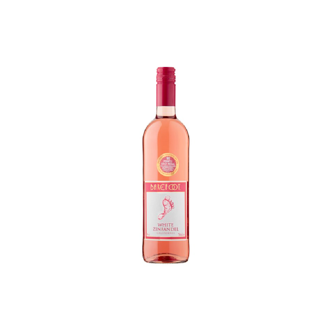 Barefoot White Zinfandel Rose Wine 750ml
